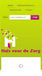 Mobile Screenshot of huisvoordezorg.nl